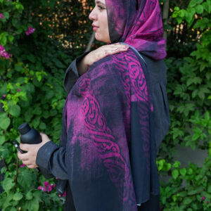 Mira Breeze Scarf – Plum Rose